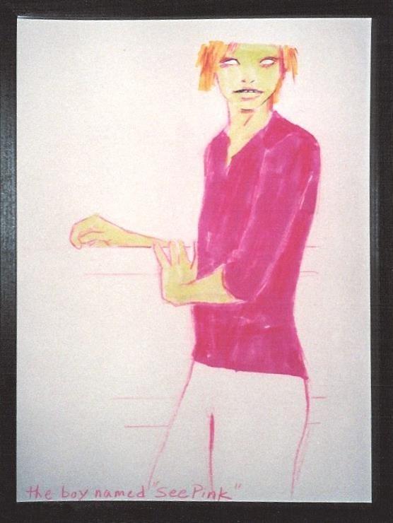 The boy named “see pink” - Douglas Kolk 