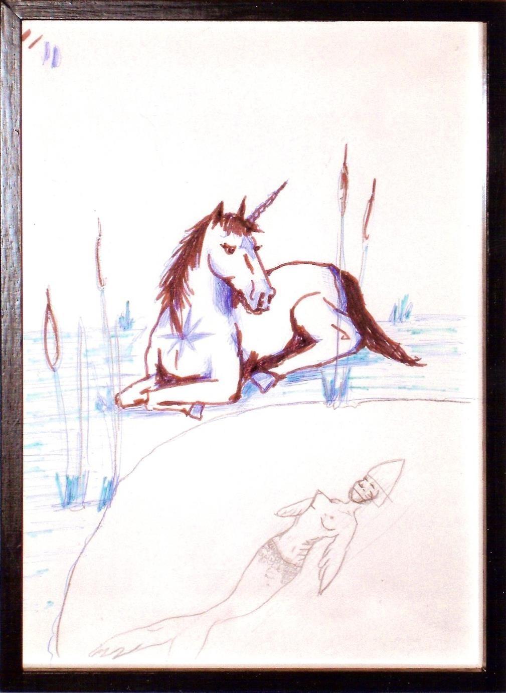 Aura and her Pony Paul - Douglas Kolk 