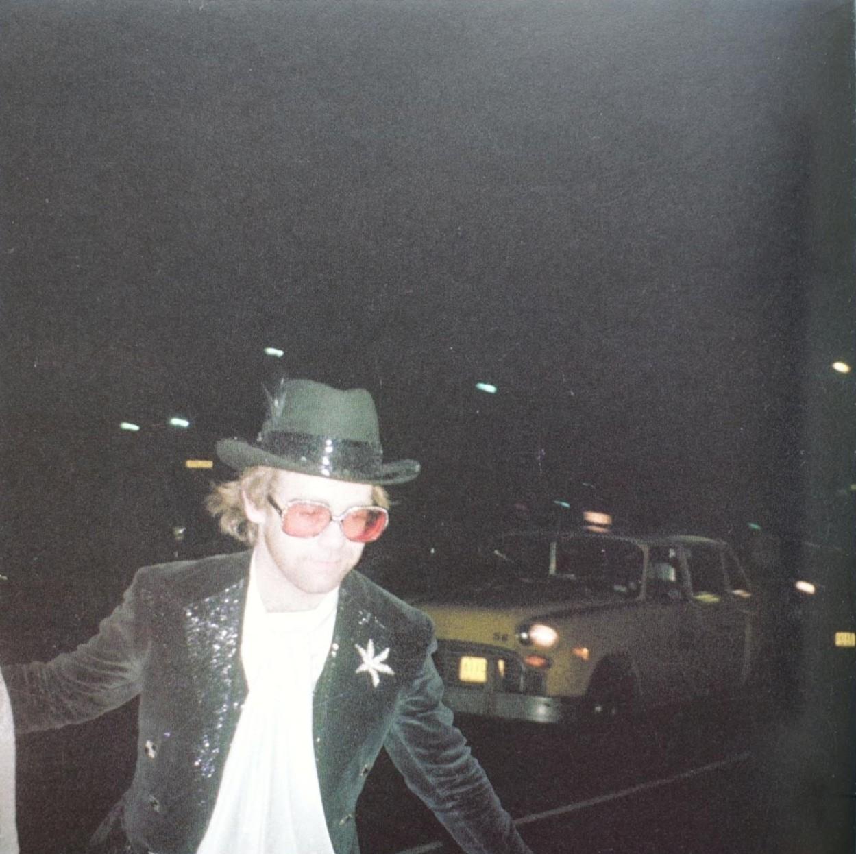 Elton John at the premiere of Tommy, New York City, March 18th, 1975 - Gary Lee Boas 
