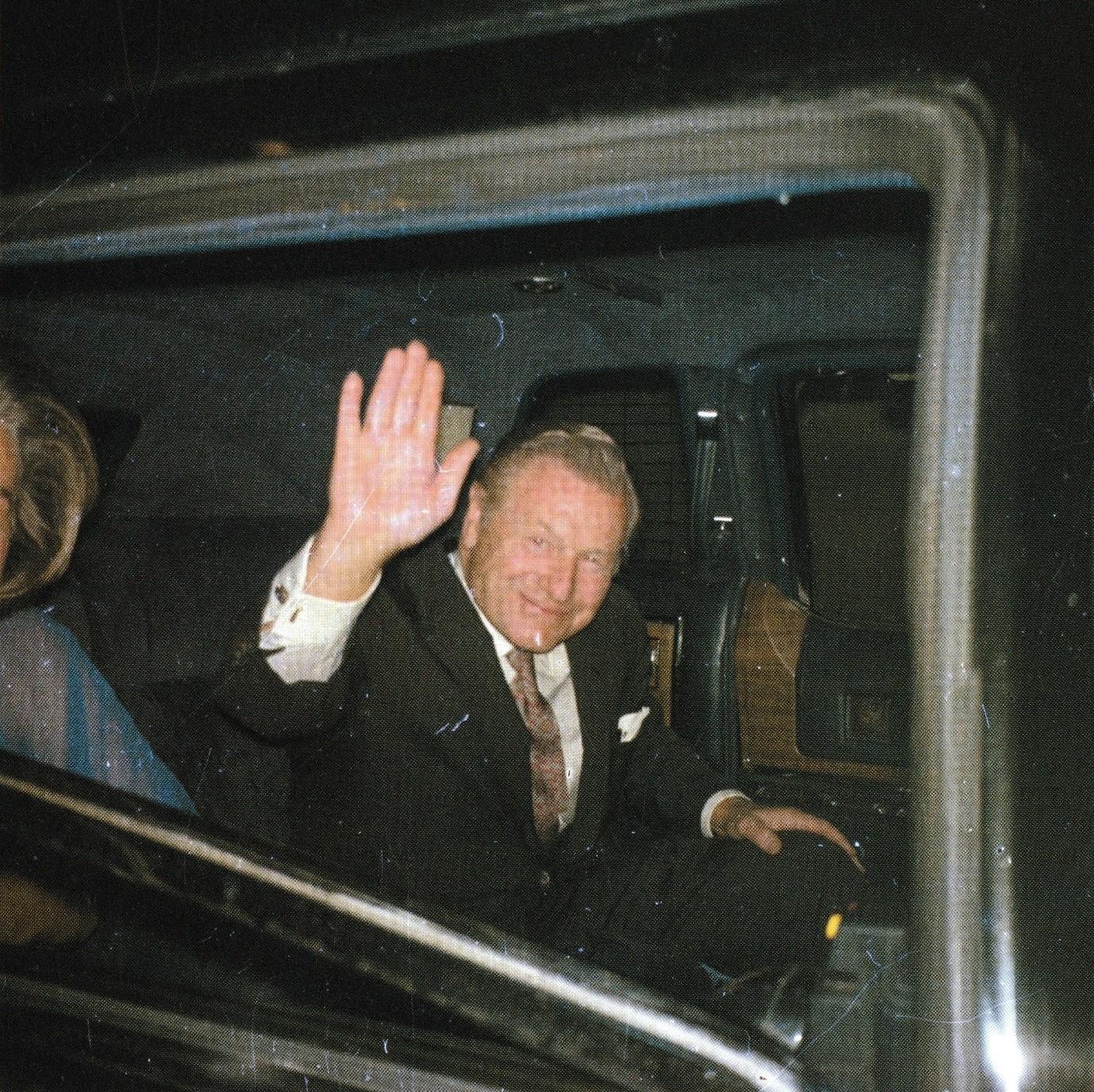 Nelson Rockefeller at the Metropolitan Opera house, New York City, May 9th, 1976 - Gary Lee Boas 