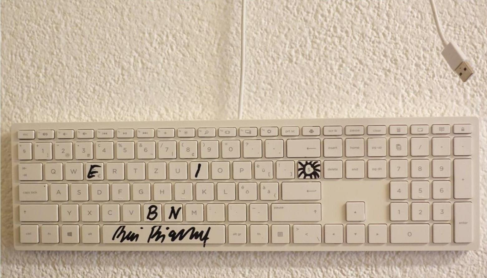 Computer-Tastatur (HP) - Beni Bischof 