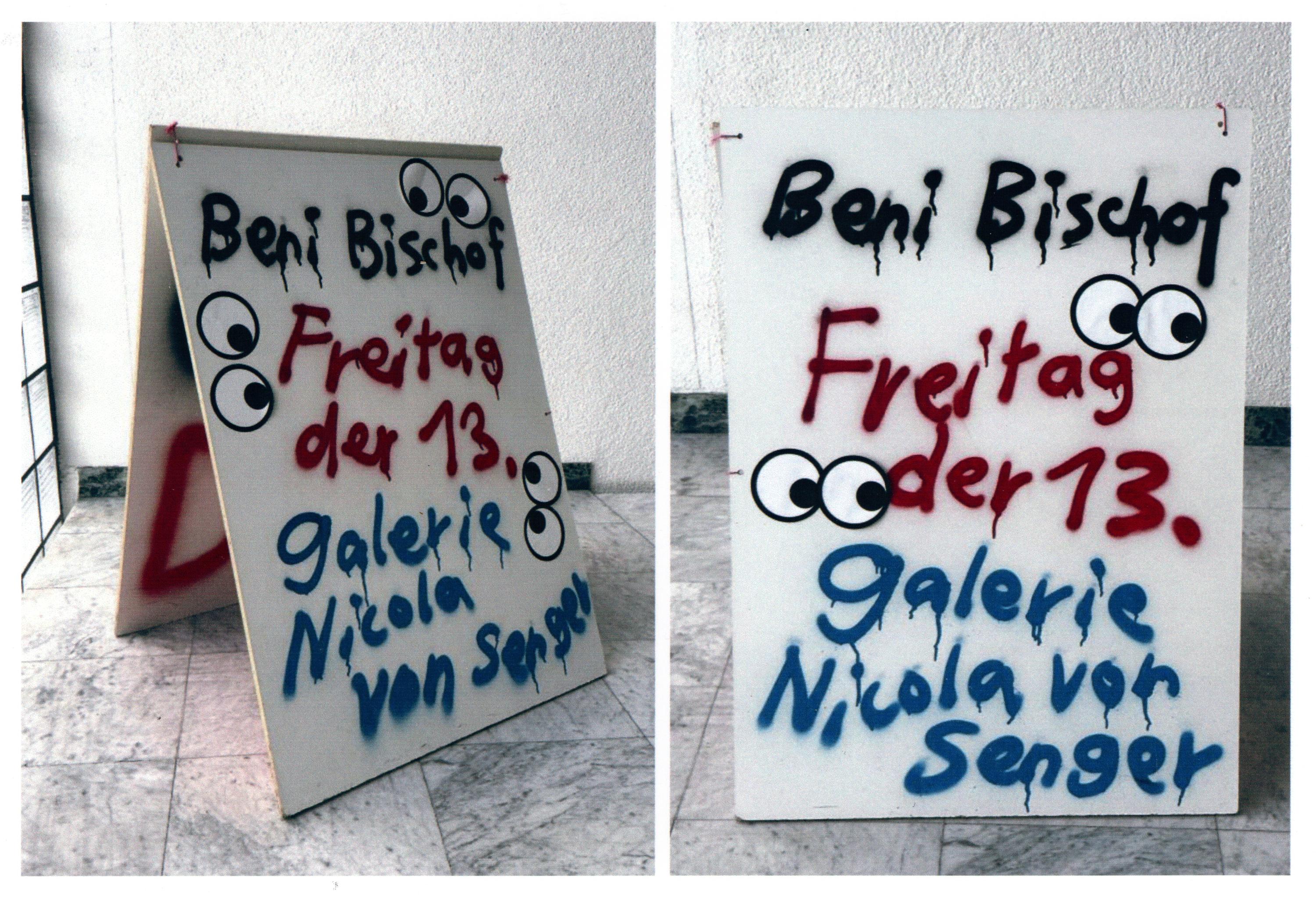 Freitag, der 13. (Zweiseitig und auf jeder Seite bemalt) - Beni Bischof 