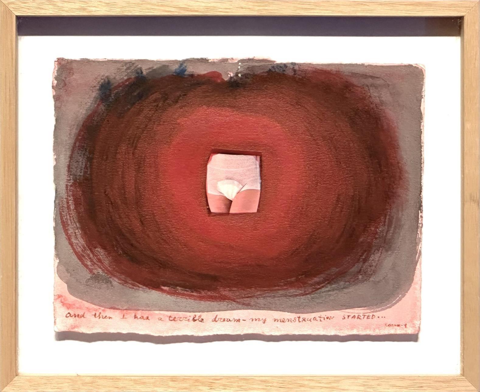 And the I had a terrible dream (red) - Nedko Solakov 