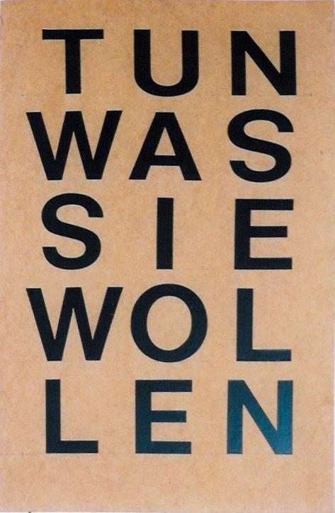 TUN SIE WAS SIE TUN WOLLEN - Fend Peter 